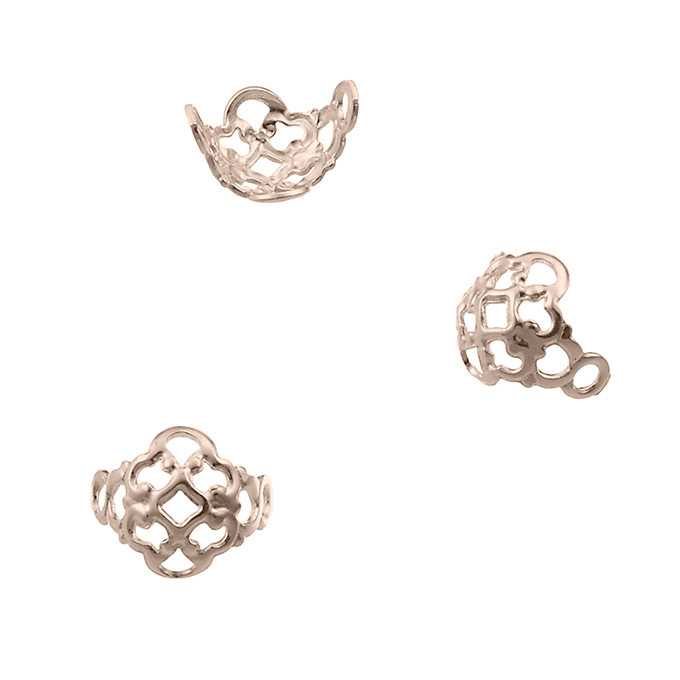 Sterling Silver Pink Gold 1 MICRON