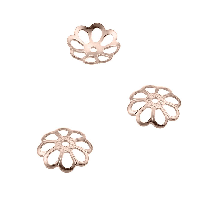 Sterling Silver Pink Gold 1 MICRON