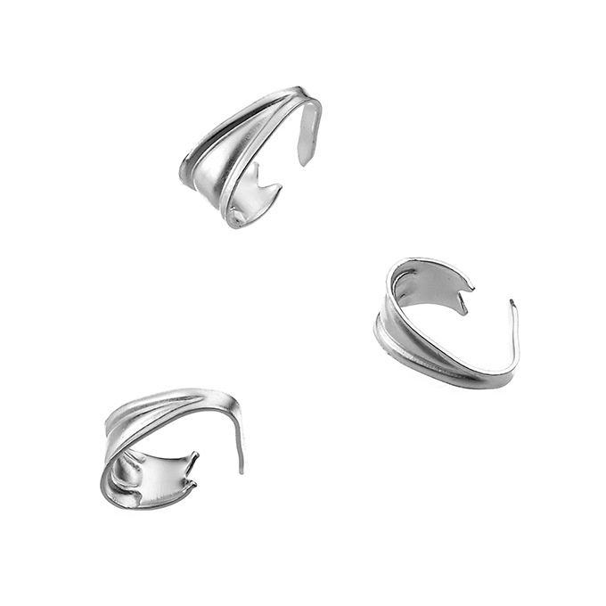 Sterling Silver White Rhodium