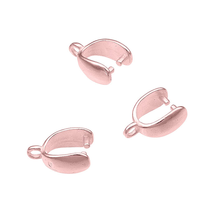 Sterling Silver Pink Gold 1 MICRON