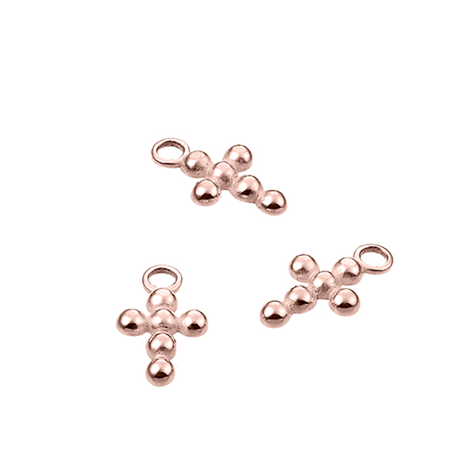 Sterling Silver Pink Gold 1 MICRON