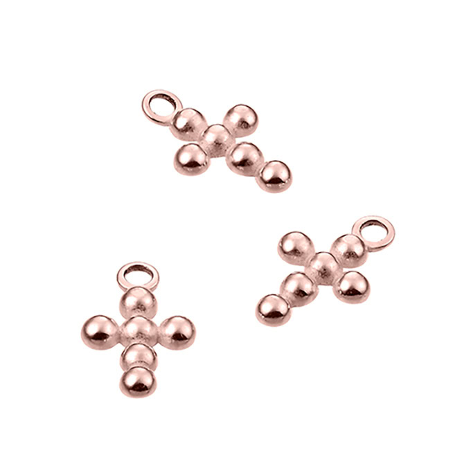 Sterling Silver Pink Gold 1 MICRON