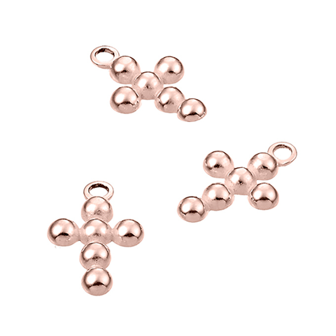 Sterling Silver Pink Gold 1 MICRON