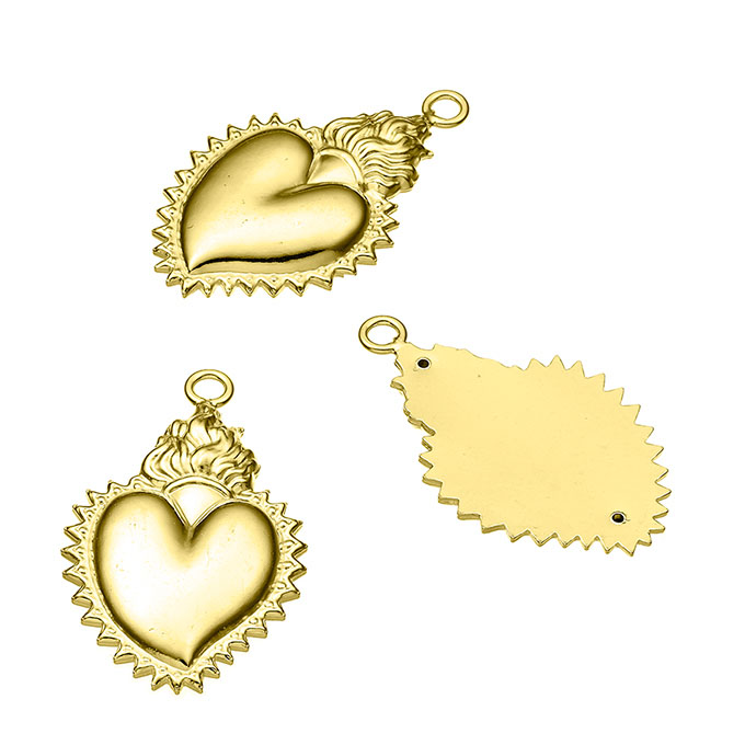 Sterling Silver Yellow Gold 1 MICRON