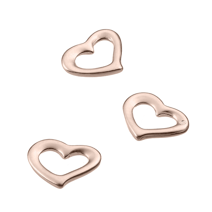 Sterling Silver Pink Gold 1 MICRON