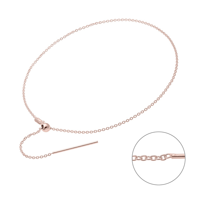 Sterling Silver Pink Gold 1 MICRON