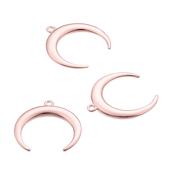 Sterling Silver Pink Gold 1 MICRON