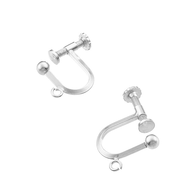 Supports boucles d’oreilles vis (5paires)