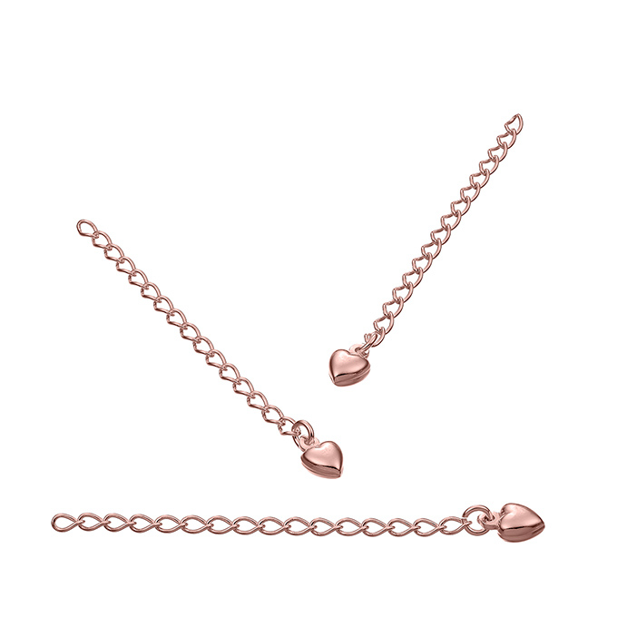 Sterling Silver Pink Gold 1 MICRON