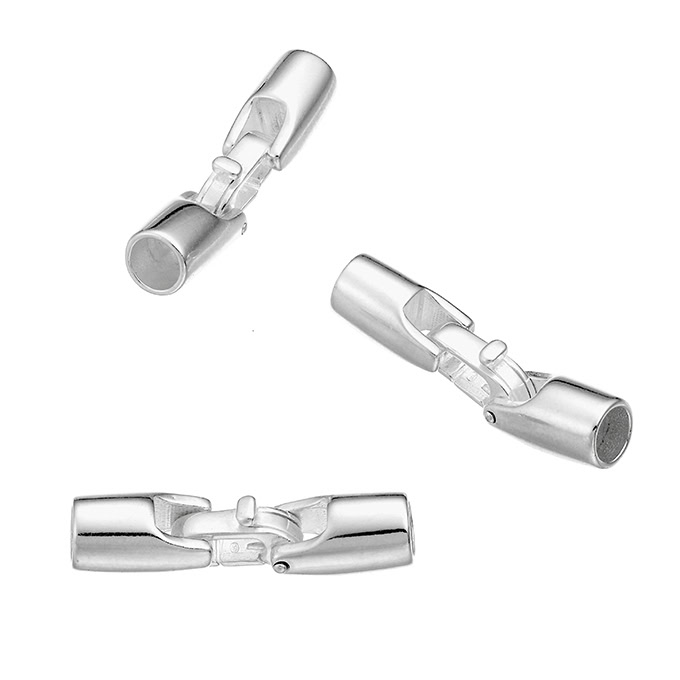 4mm round cable clasps (1pc)