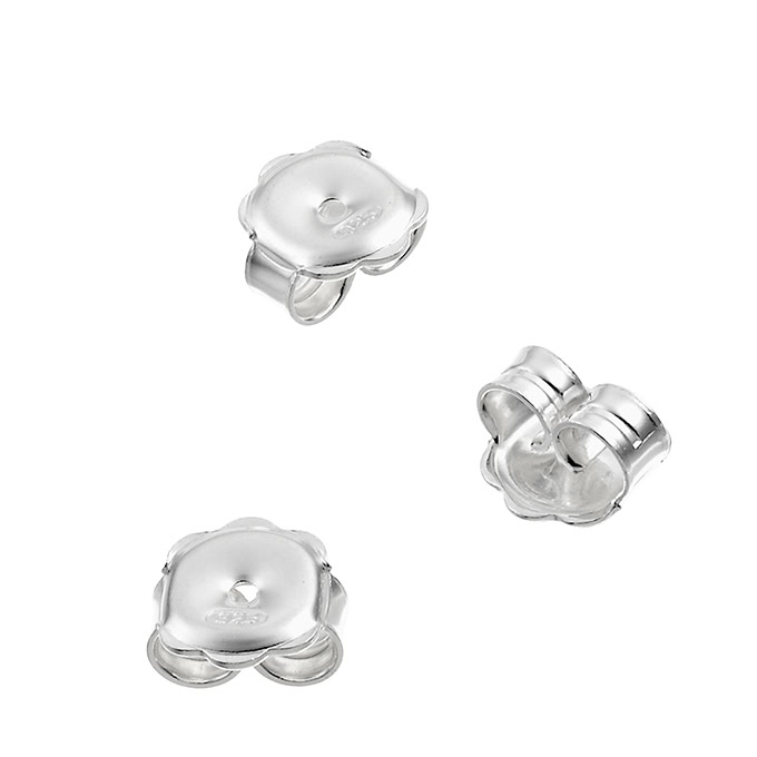 Poussoirs pour boucles d’oreilles 7mm (env.15 paires)