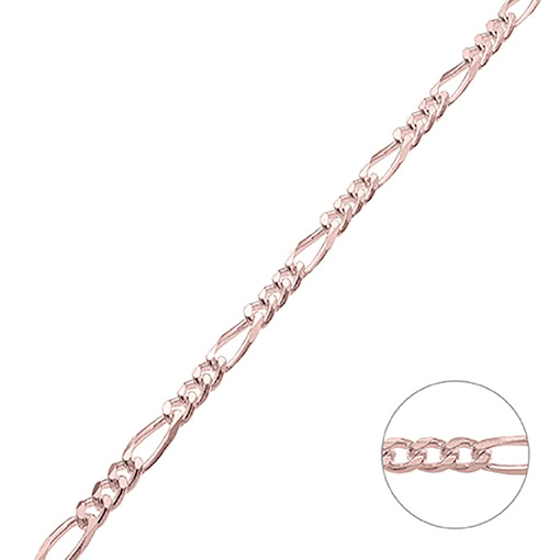 Sterling Silver Pink Gold 1 MICRON