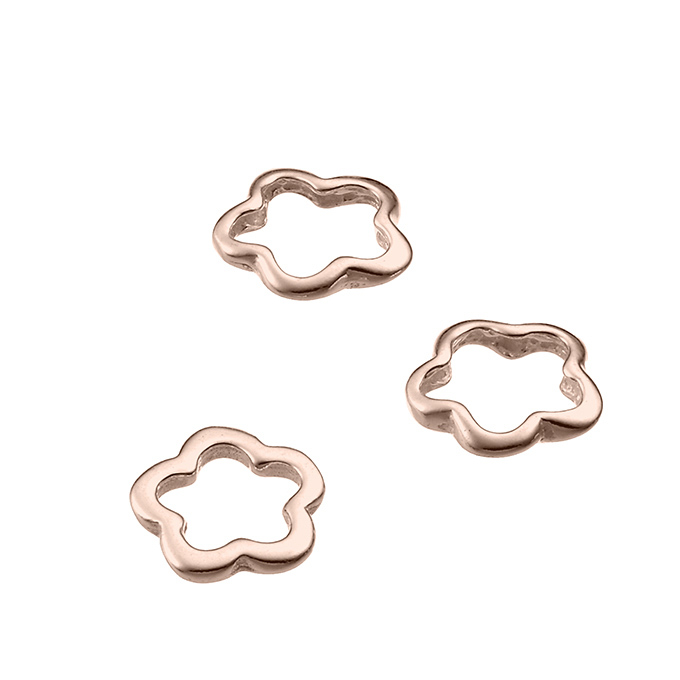 Sterling Silver Pink Gold 1 MICRON