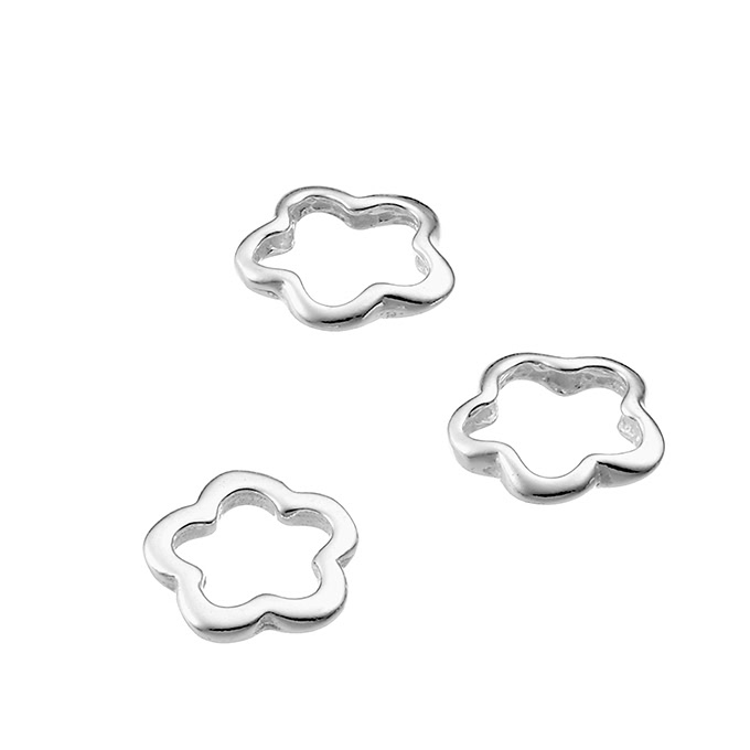 Flower ring charms (approx. 23pcs)