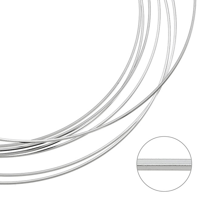 1mm square raw wire (3m)