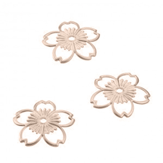 Sterling Silver Pink Gold 1 MICRON