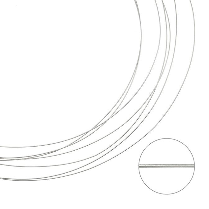 SILVERFILLED –  Fil rond 0,4mm demi-dur (5m)