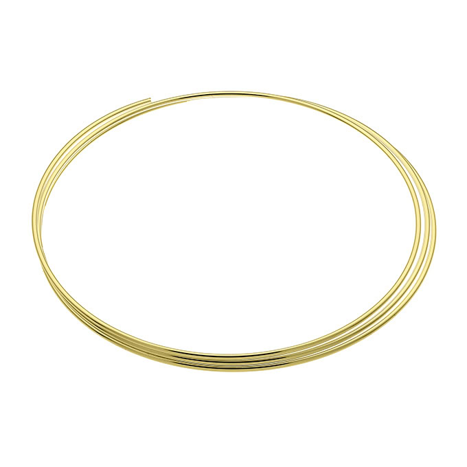 Sterling Silver Yellow Gold 1 MICRON