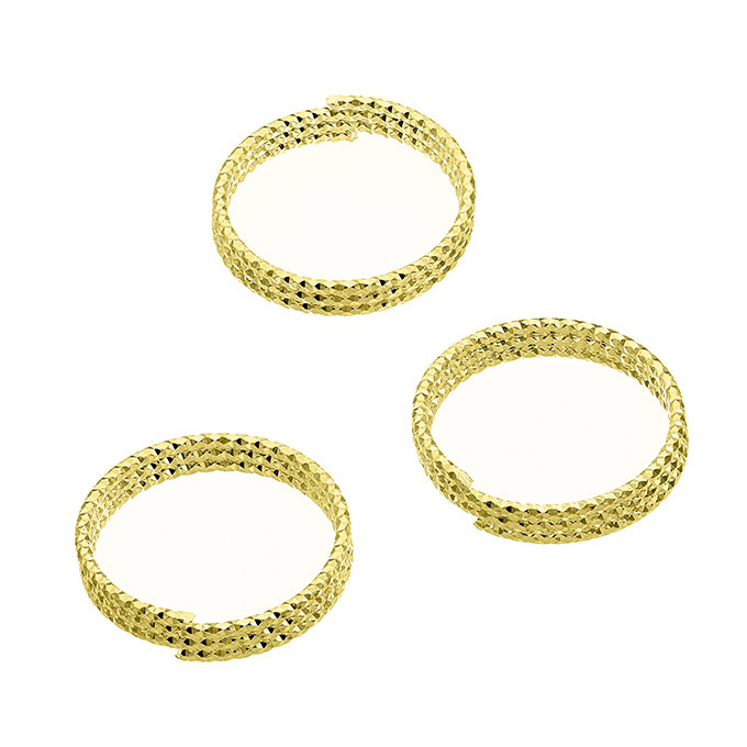 Sterling Silver Yellow Gold 1 MICRON