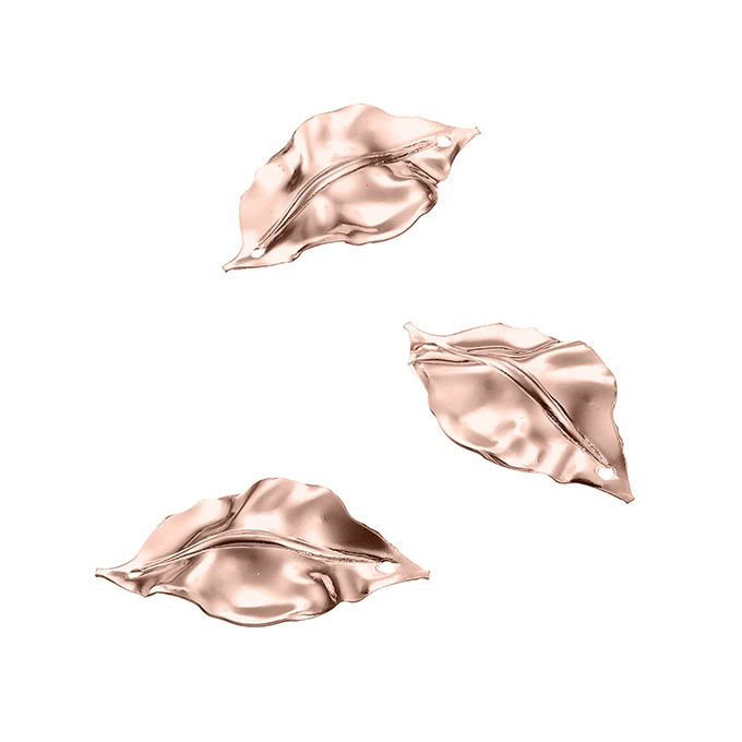 Sterling Silver Pink Gold 1 MICRON