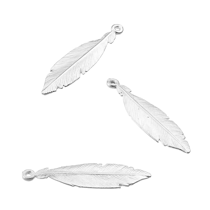 30mm feather charms (10pcs)