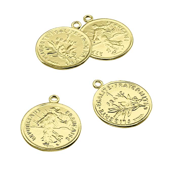 Sterling Silver Yellow Gold 1 MICRON