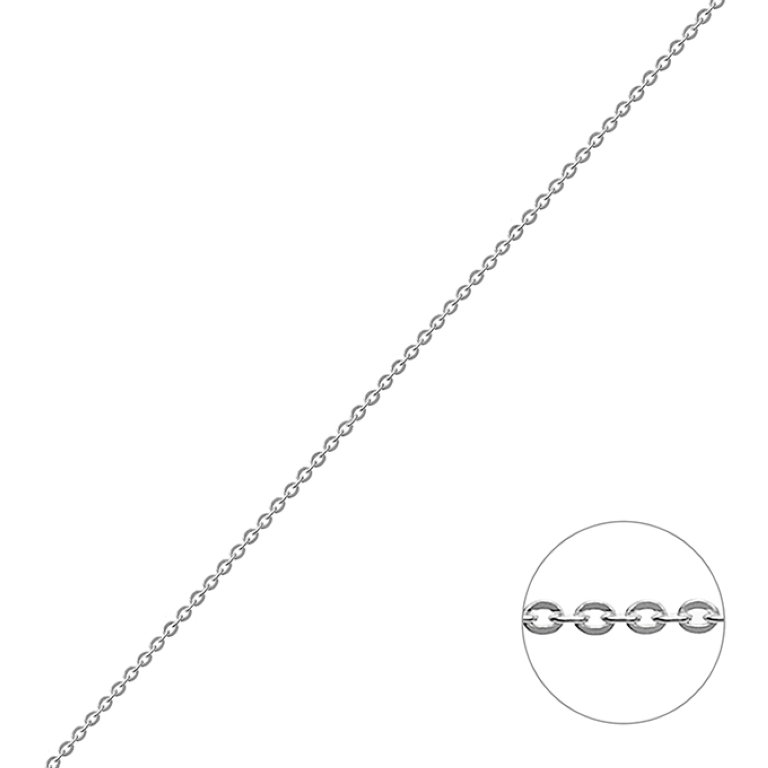 Ankerkette flach 1,15mm Draht 0,1mm (1m)
