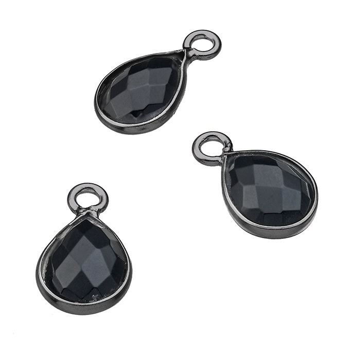 Sterling Silver Black Rhodium