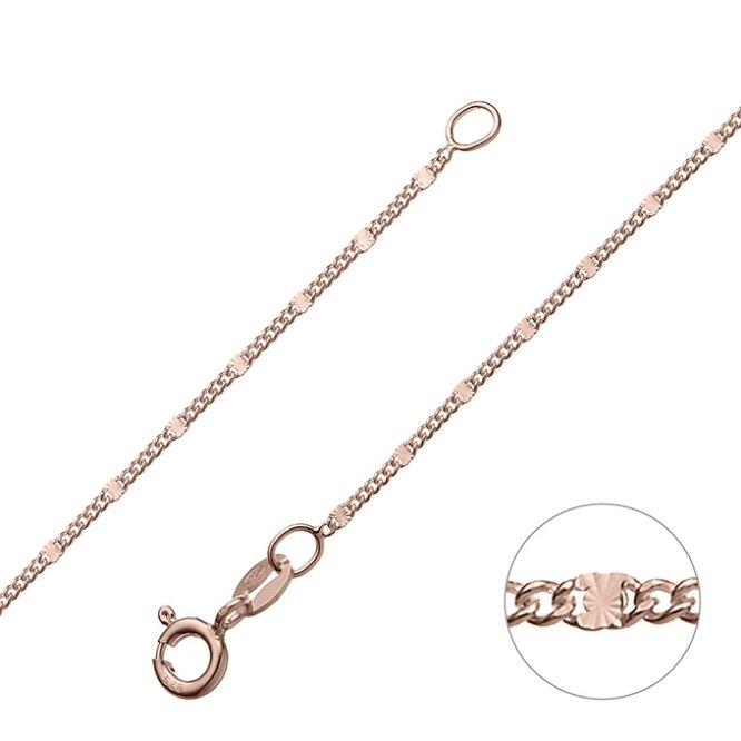 Sterling Silver Pink Gold 1 MICRON