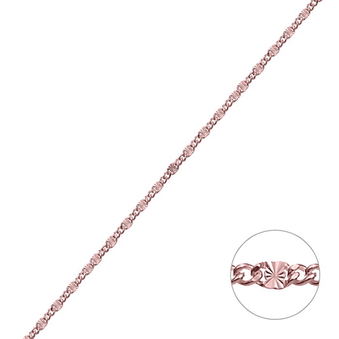 Sterling Silver Pink Gold 1 MICRON