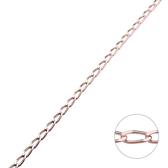 Sterling Silver Pink Gold 1 MICRON