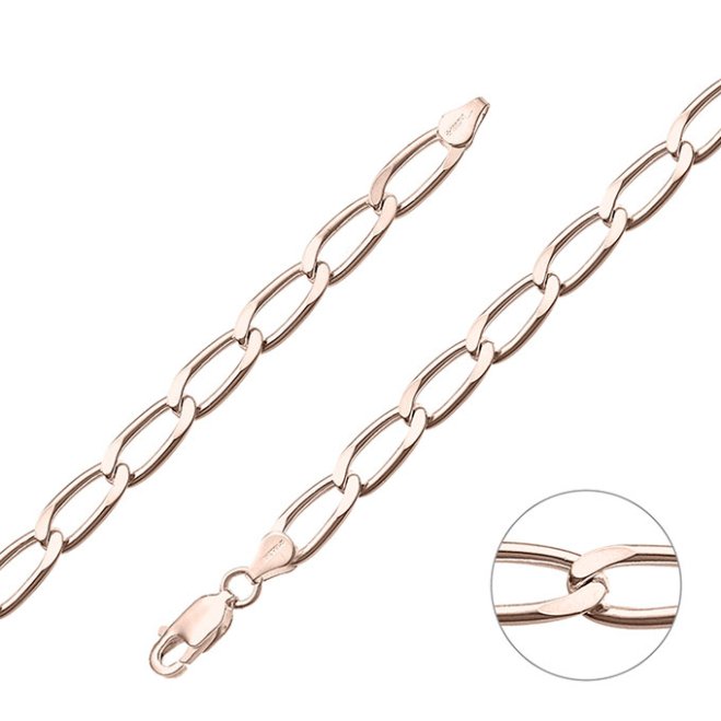 Sterling Silver Pink Gold 1 MICRON