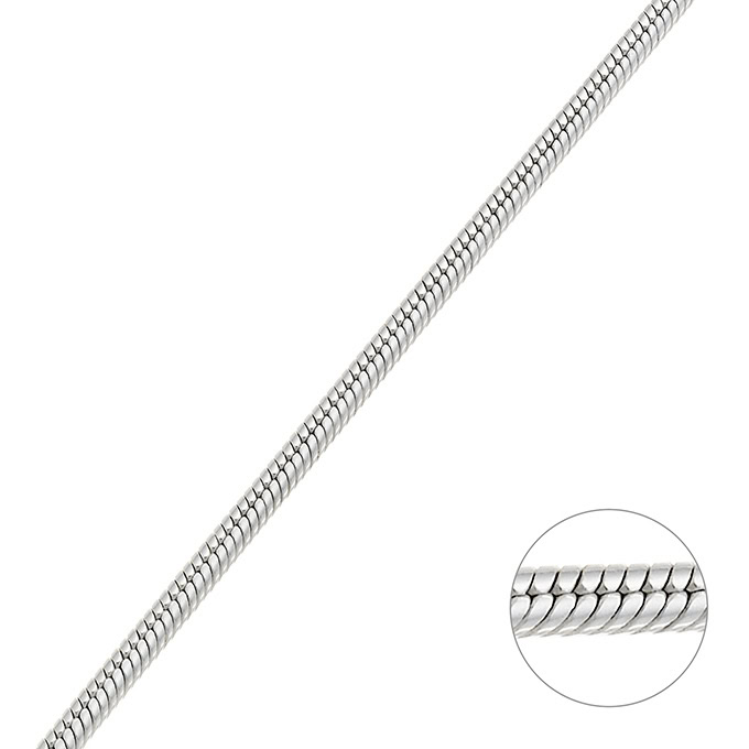 Schlangenkette 1,4mm (1m)