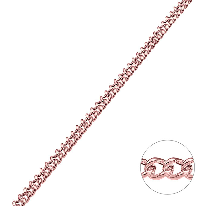 Sterling Silver Pink Gold 1 MICRON