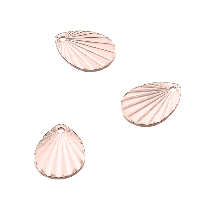 Sterling Silver Pink Gold 1 MICRON