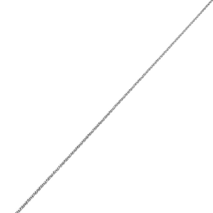 Catena Herringbone 1,2mm rodiata nera (1m)