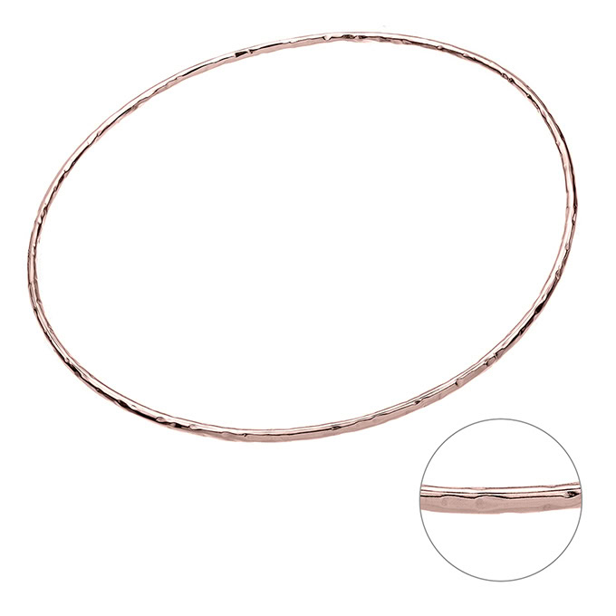 Sterling Silver Pink Gold 1 MICRON