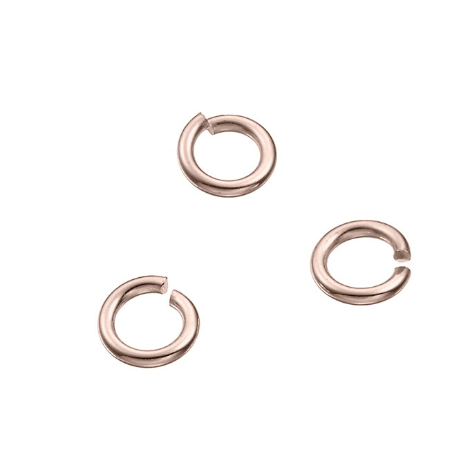 Sterling Silver Pink Gold 1 MICRON