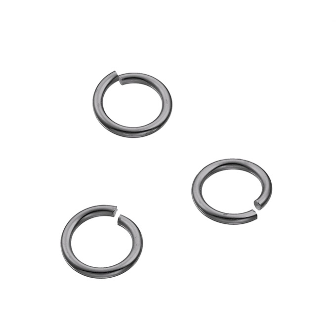 Sterling Silver Black Rhodium