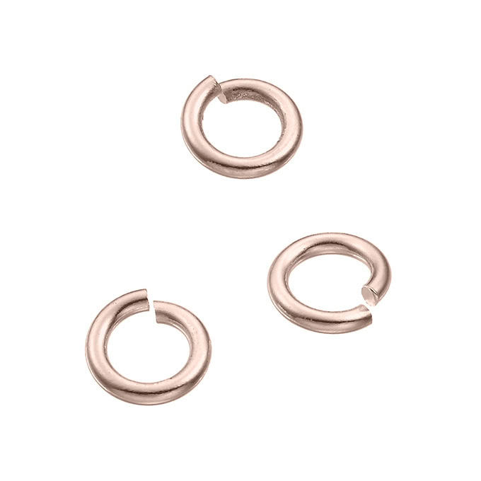 Sterling Silver Pink Gold 1 MICRON