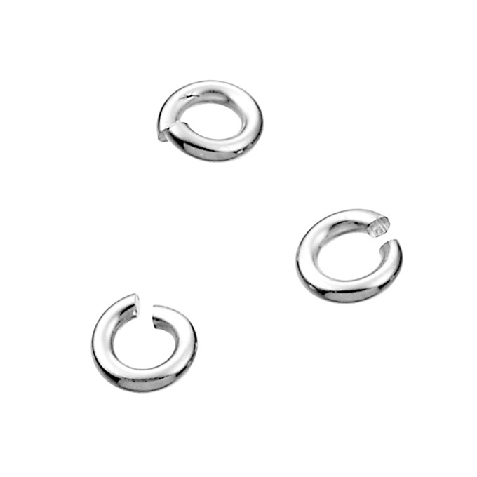 2,9mm open jump rings 0,7mm wire (approx. 400pcs)