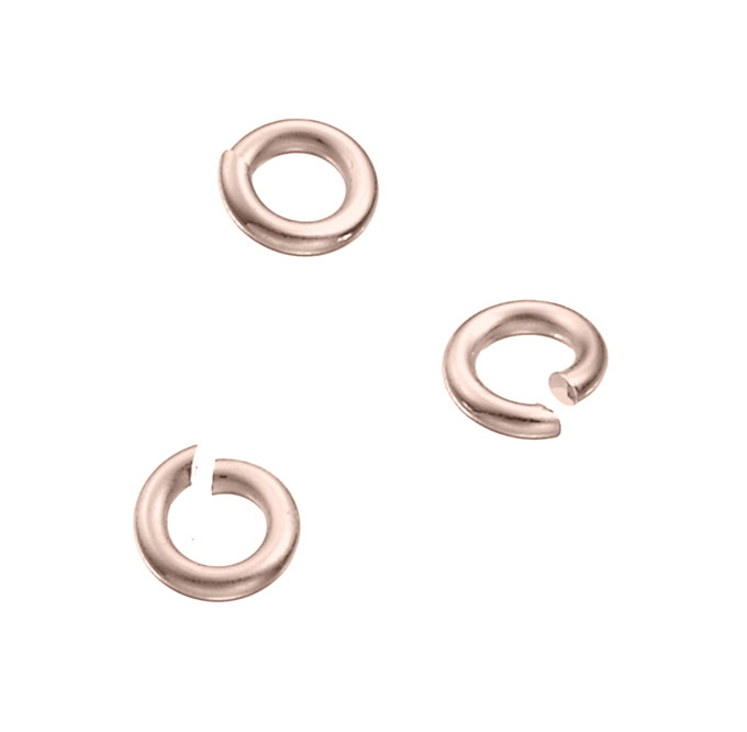 Sterling Silver Pink Gold 1 MICRON