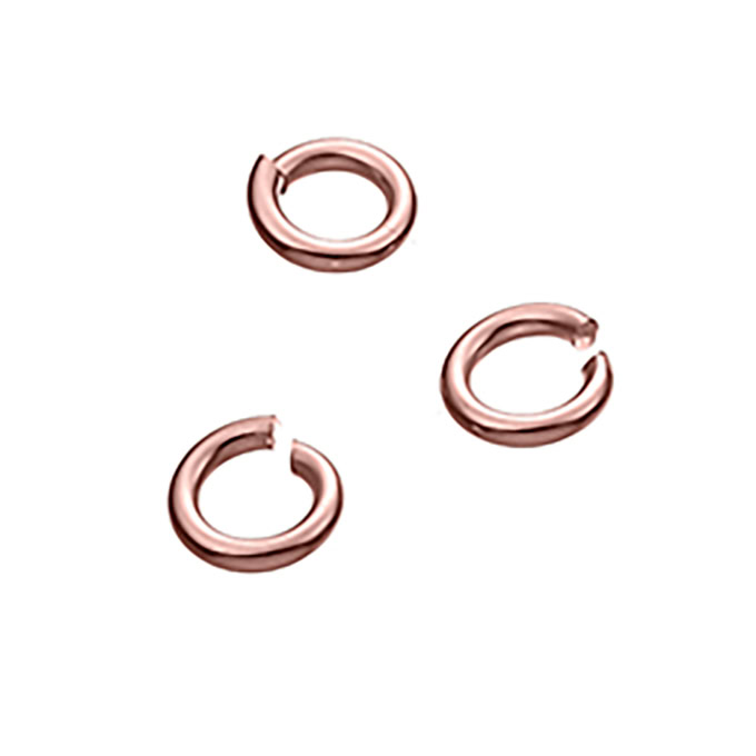 Sterling Silver Pink Gold 1 MICRON