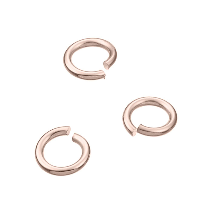 Sterling Silver Pink Gold 1 MICRON