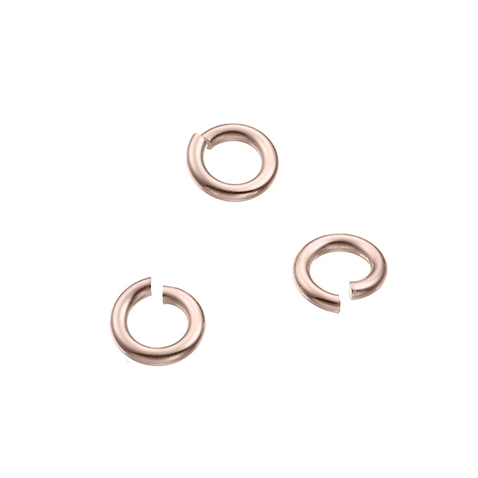 Sterling Silver Pink Gold 1 MICRON