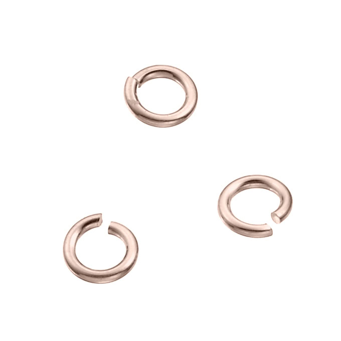 Sterling Silver Pink Gold 1 MICRON