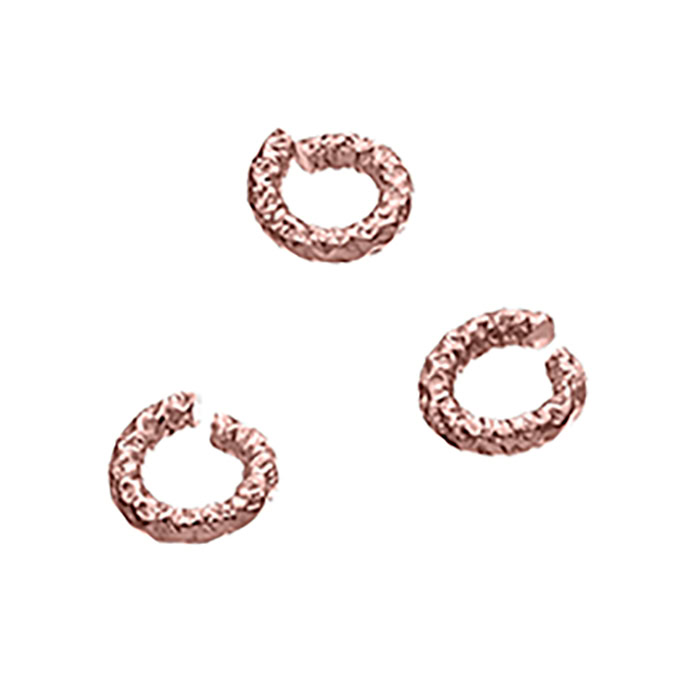 Sterling Silver Pink Gold 1 MICRON