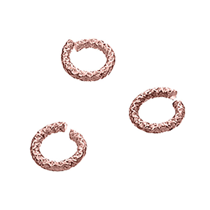 Sterling Silver Pink Gold 1 MICRON