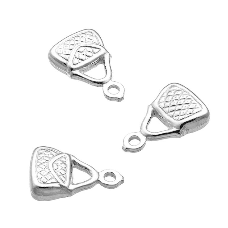 Mini handbag pendants with ring (5pcs)