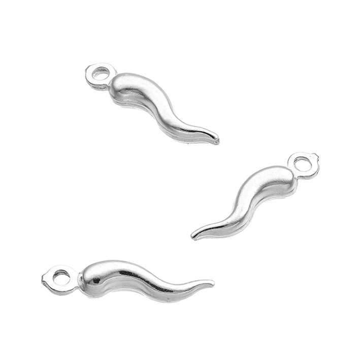 Breloques mini piment 15mm (env. 10pcs)